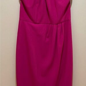 Julia Jordan Strapless Pink Cocktail Dress